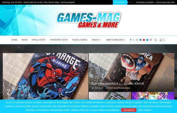 Vorschau von games-mag.de, Games-Mag
