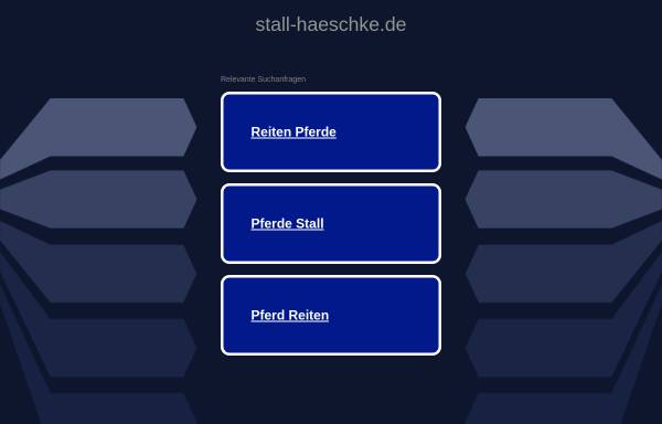 Vorschau von www.stall-haeschke.de, Stall Häschke im Sirzenicher Hof