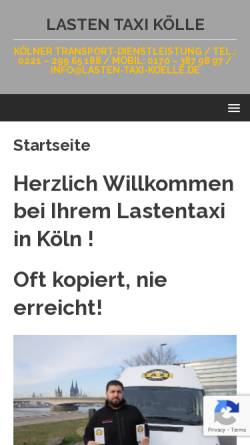 Lasten Taxi Kölle