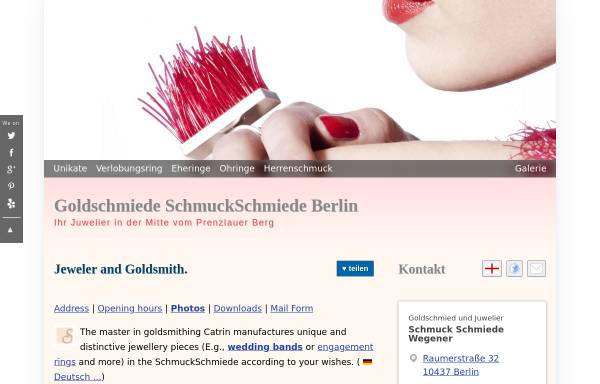 Vorschau von schmuckschmiede.com, Schmuck Schmiede Wegener