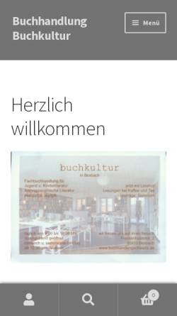 Vorschau der mobilen Webseite www.buchhandlungschwartz.de, Buchhandlung Claudia Schwartz