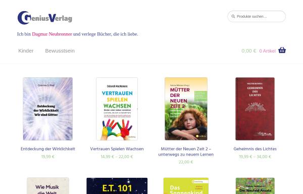 Vorschau von www.genius-verlag.de, Genius Buchverlag