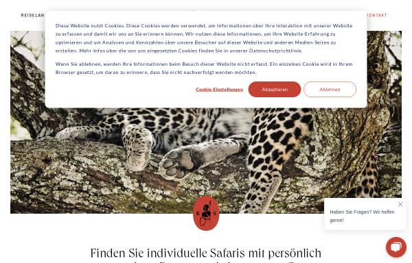 Vorschau von www.karibu-safaris.de, Karibu Safaris GmbH