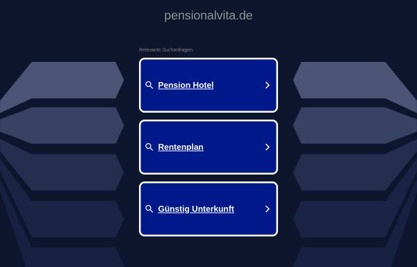 Vorschau von www.pensionalvita.de, Al Vita