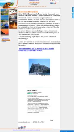 Vorschau der mobilen Webseite www.ischiahotelgrilli.com, Hotel Grilli Ischia