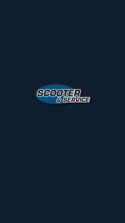 Vorschau der mobilen Webseite www.scooter-and-service.de, Scooter & Service