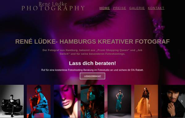 Vorschau von www.rl-fotoshooting.de, René Lüdke Photography