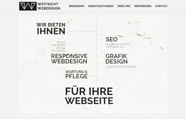 Vorschau von www.weitsicht-webdesign.de, Webdesign mit Weitsicht