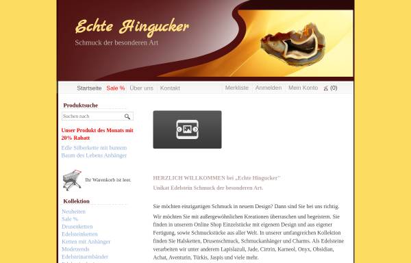 Vorschau von www.echte-hingucker.de, Echte Hingucker - Fa. Yvonne Claus