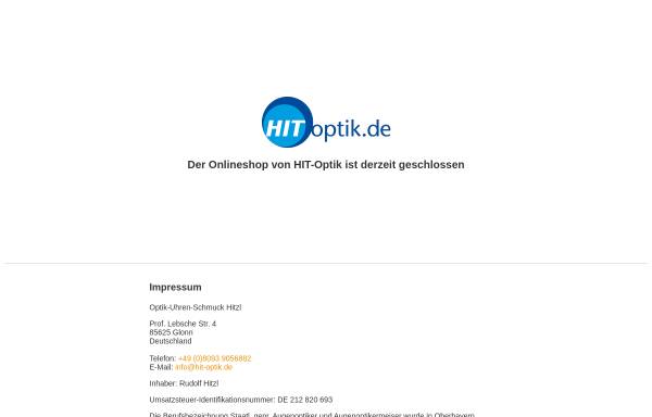 Vorschau von www.hit-optik.de, Hit-Optik, HIT-tec GmbH