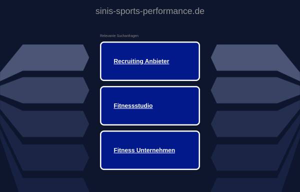 Vorschau von www.sinis-sports-performance.de, Sports Performance, Sini Ivanisevic