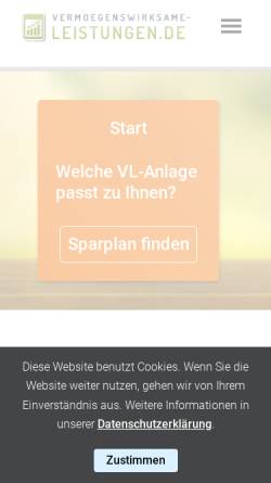 Vorschau der mobilen Webseite www.vermoegenswirksame-leistungen.de, vermoegenswirksame-leistungen.de, Martin Sohn