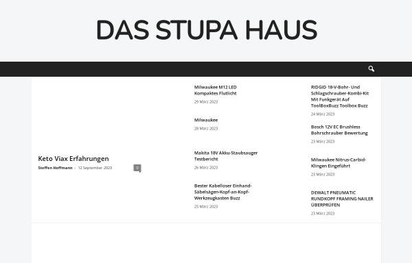 Vorschau von www.das-stupa-haus.de, Das Stupa-Haus, Tanja Ostermaier