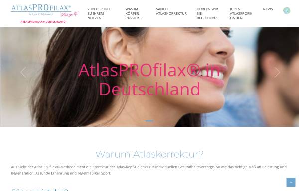 Vorschau von www.atlasprofilax.de, Atlasprofilax® Sektion Deutschland e.V.
