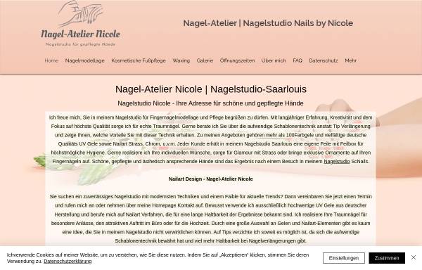 Vorschau von www.nagelstudio-scnails.de, ScNails, Nicole Weiß
