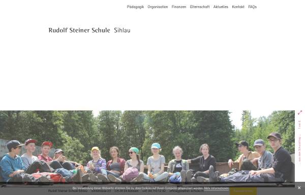 Vorschau von www.steiner-schule.ch, Rudolf Steiner Schule Sihlau