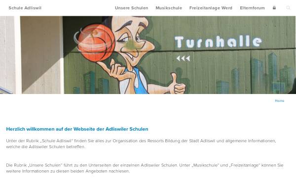 Vorschau von www.schule-adliswil.ch, Schulhäuser in Adliswil