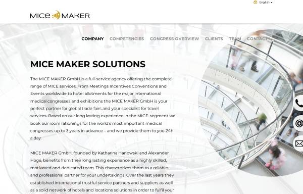 Vorschau von www.mice-maker.com, MICE MAKER GmbH