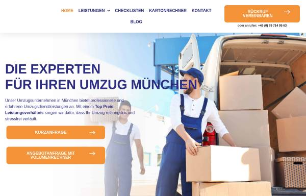Vorschau von www.der-tip-top-umzug.de, Die Tip Top Umzugs GmbH
