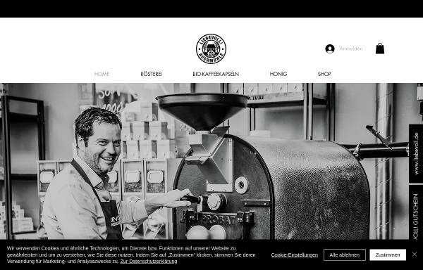 Kaffeerösterei Liebevoll! in der Auermühle GmbH