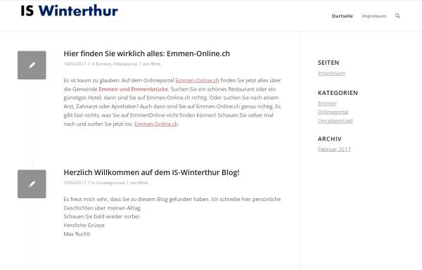 Vorschau von www.iswinterthur.ch, International School Winterthur