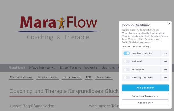 Vorschau von www.maraflow.de, MaraFlow & Therapie Praxis Rostock