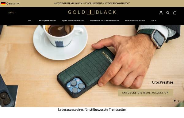 Vorschau von goldblack.de, GOLDBLACK