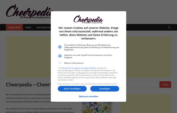 Cheerpedia - Cheerleading in Deutschland