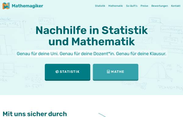 Vorschau von mathemagiker.de, Mathemagiker