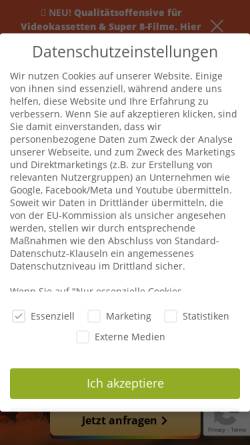 Vorschau der mobilen Webseite mediafix.de, MEDIAFIX GmbH