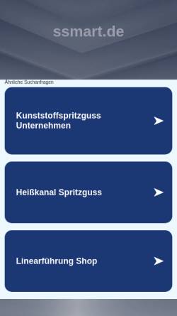 Vorschau der mobilen Webseite www.ssmart.de, ßmart - Mit Lebenslauf und Anschreiben zum Traumjob