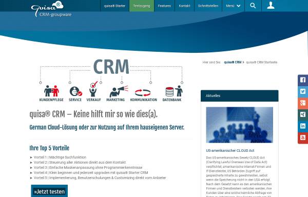 quisa® CRM Software