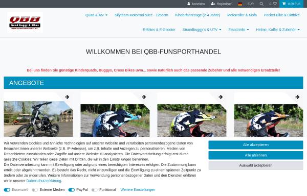 QBB-Funsporthandel - Quad - Buggy & Bikes von Karl-Heinz Schupp