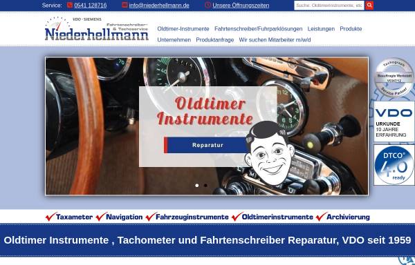 Vorschau von www.niederhellmann.de, Niederhellmann GmbH