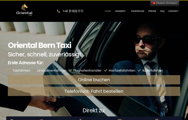 Vorschau von orientaltaxibern.ch, Oriental Taxi Bern