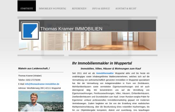 Vorschau von www.thomaskramer-immobilien.de, Thomas Kramer IMMOBILIEN