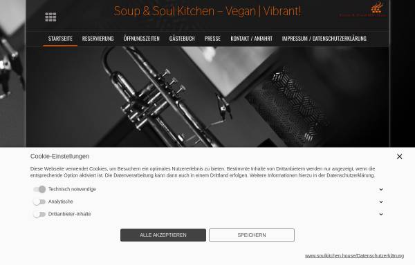 Vorschau von www.soulkitchen.house, Soup & Soul Kitchen