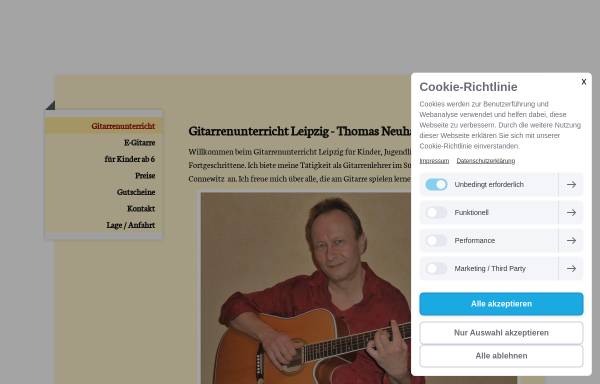 Gitarrenlehrer Thomas Neuhäuser