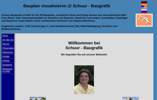 Vorschau von www.bauplan-visualisieren.de, Schuur-Baugrafik - Inh. Birgit Schuur