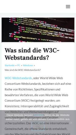 Vorschau der mobilen Webseite www.edition-w3.de, Edition W3.de