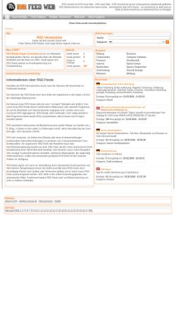 Vorschau der mobilen Webseite www.rss-feed-web.de, RSS Feed Web