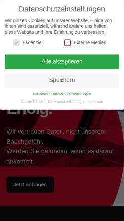 Vorschau der mobilen Webseite sumaoptix.de, Sumaoptix UG