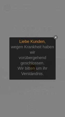 Vorschau der mobilen Webseite webdesign-itservice.de, IT Service, Axel Müller