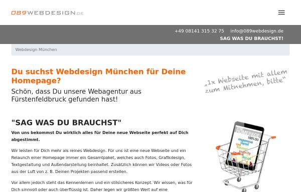 Vorschau von www.089webdesign.de, Michael Schneider