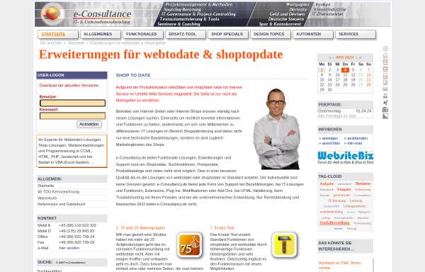 Vorschau von www.e-consultancy.de, E-Consultancy, N. Eiglsperger