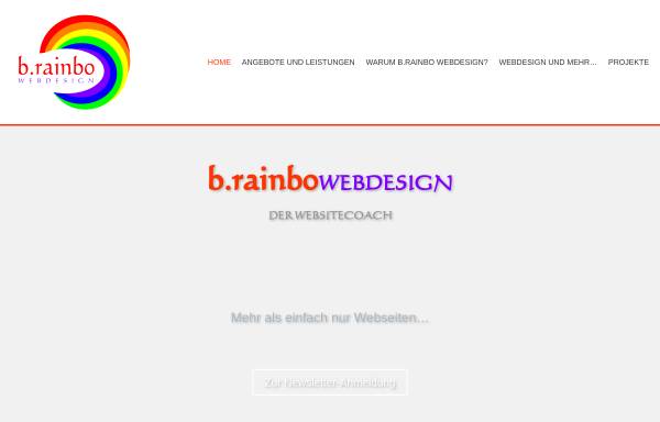 Vorschau von brainbowebdesign.de, B.rainbo Webdesign, Björn Greve