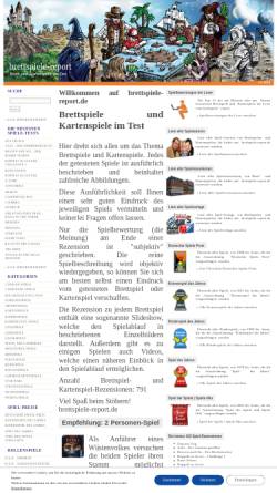 Vorschau der mobilen Webseite www.brettspiele-report.de, Brettspiele-Report