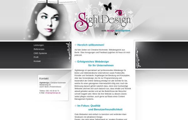 Vorschau von www.sightdesign.de, Sightdesign, Christine Kirchmeier