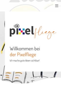Vorschau der mobilen Webseite www.pixelfliege.de, Pixelfliege, Doreen Franke