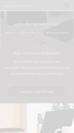 Vorschau der mobilen Webseite www.web-designwerkstatt.de, WebDesignwerkstatt, Stephan Kulke